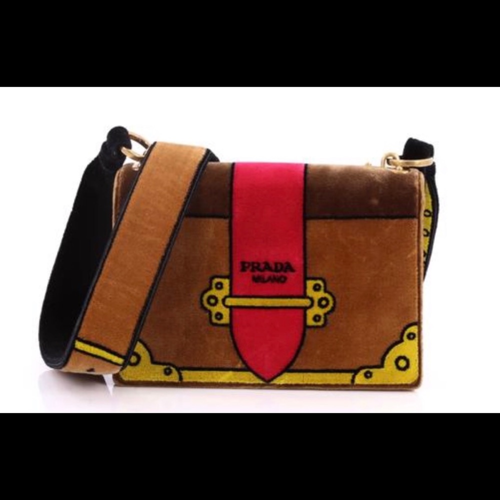 Prada Velvet Fanny Pack